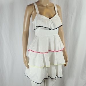 WAYF | Festive Multi Layer Backless Fun Dress